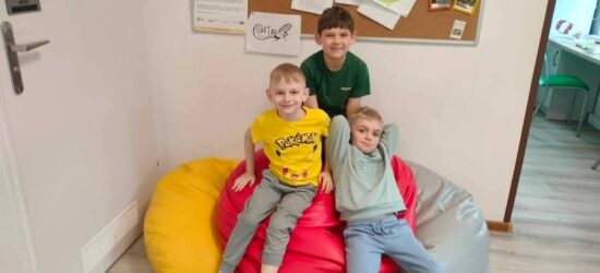 Wspólne zajęcia z dziećmi z „Przystanku Radość”